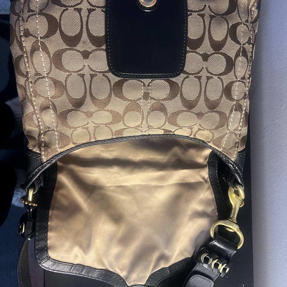Coach 11585 BLEEKER SIGNATURE LARGE FLAP - Picture 10 of 12